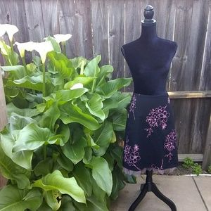 Pretty little black and pink skirt 💕